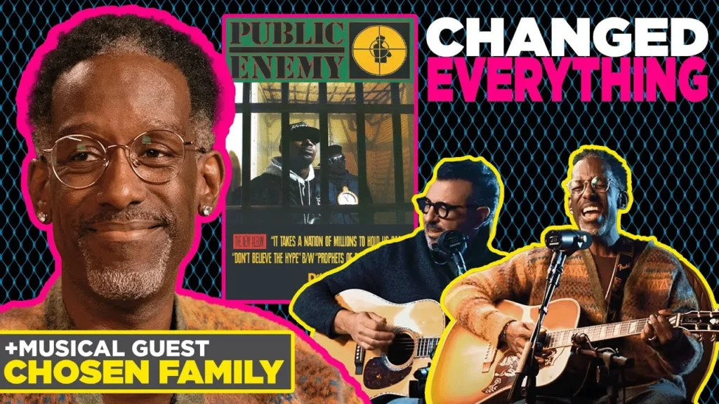 Shawn Stockman interview. Chosen Family live performance promo with Public Enemy album artwork.