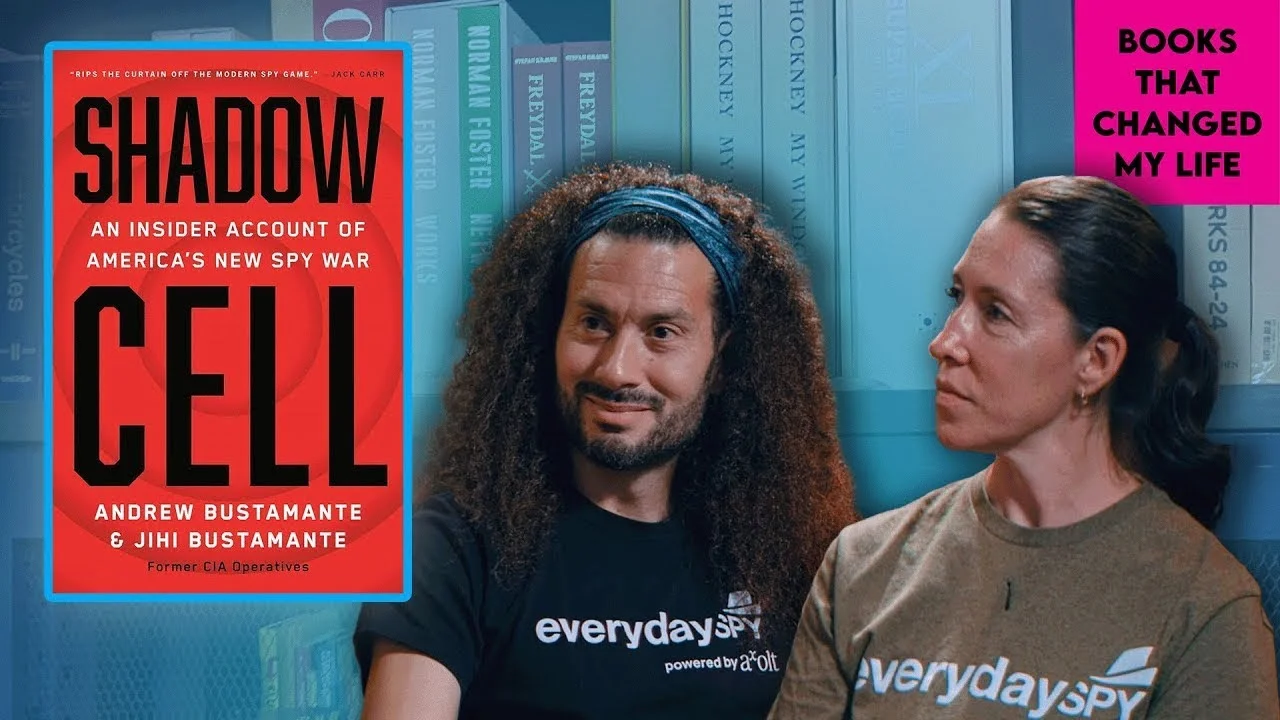 Andrew and Jihi Bustamante discussing Shadow Cell on Books That Changed My Life.