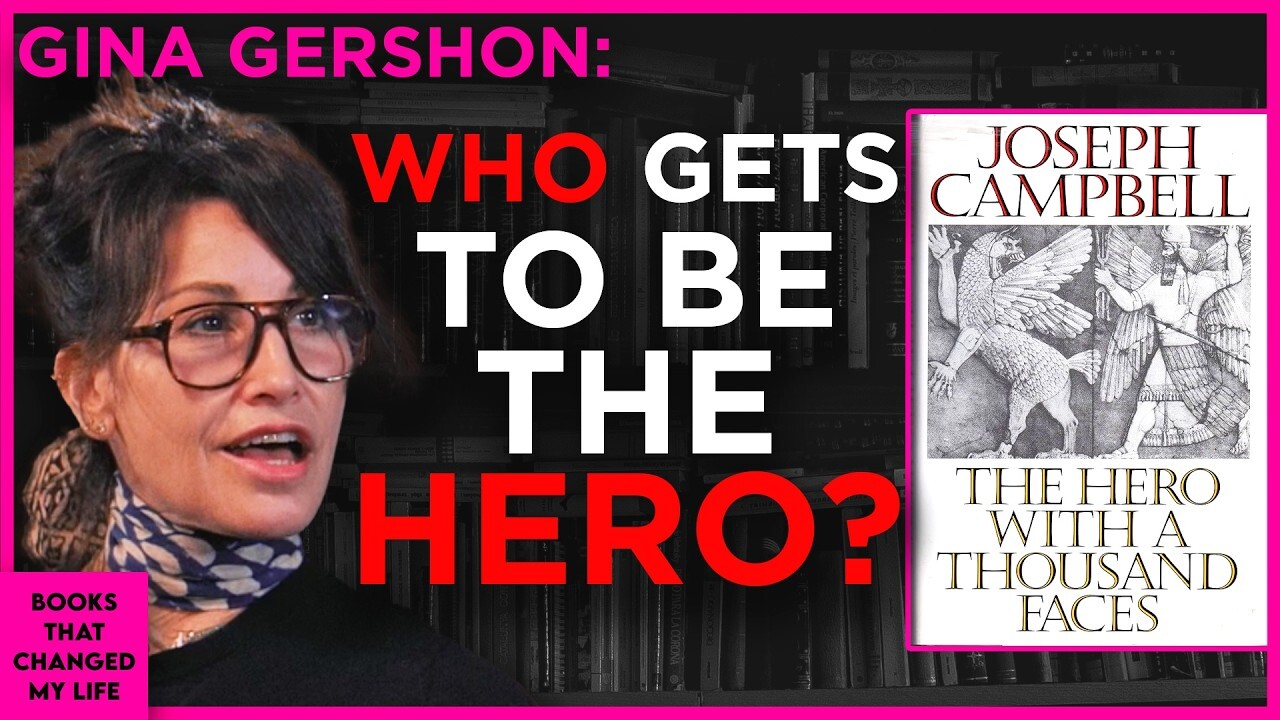 actress Gina Gershon connecting Campbell's monomyth to her memoir AlphaPussy and personal journey