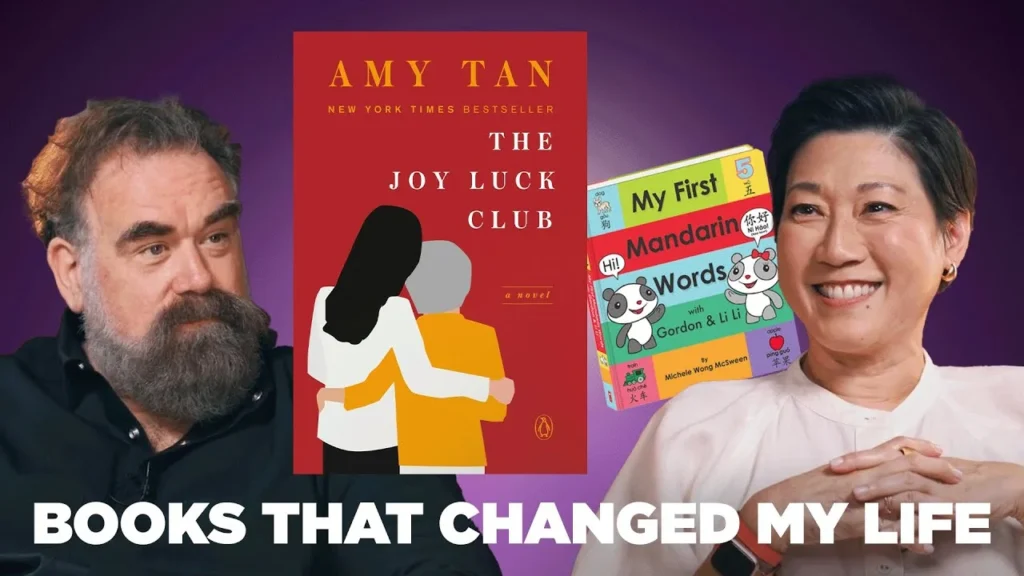 author Michele Wong McSween reflecting on cultural identity heritage and bilingual storytelling through Amy Tan