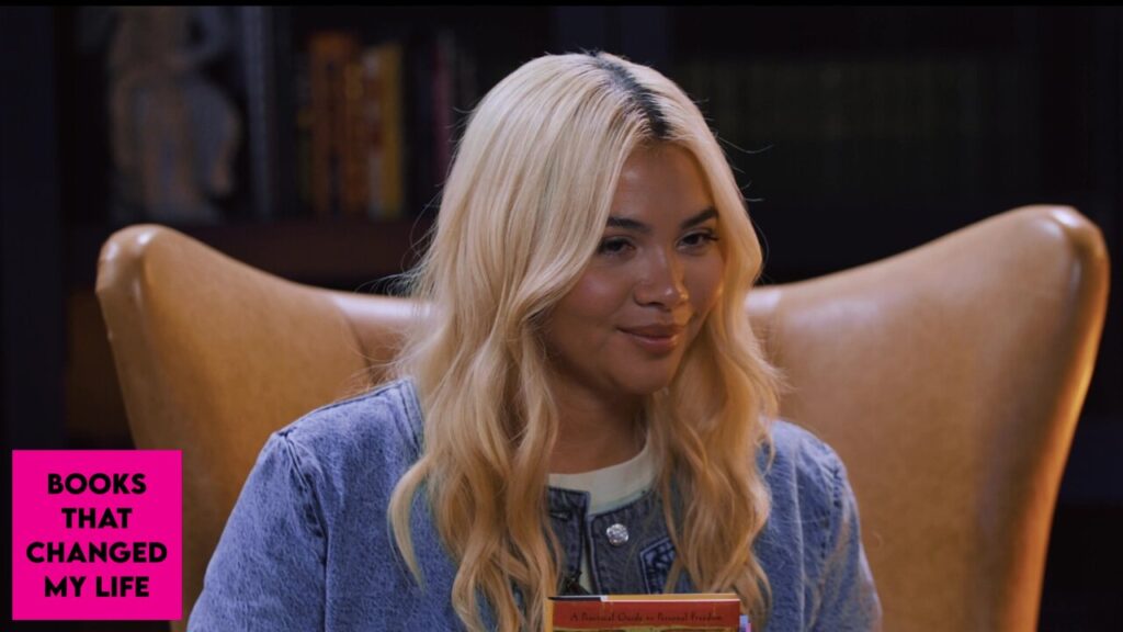 singer and director Hayley Kiyoko reflecting on healing accountability and creative resilience through The Four Agreements